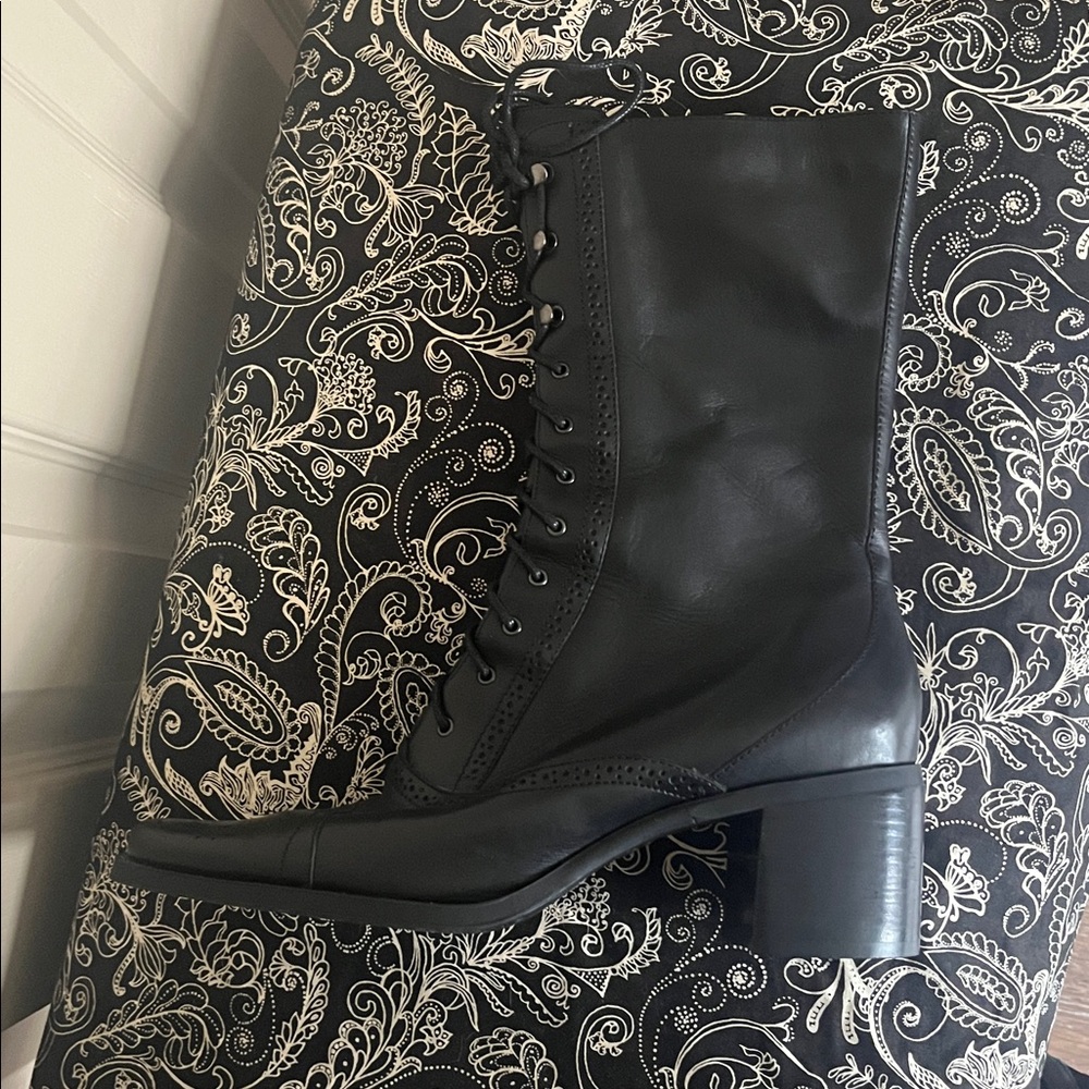 Franco Sarto granny lace up boot sz 10 NWOT - Picture 14 of 14